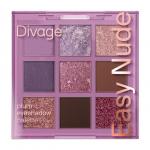 DIVAGE Палетка теней для век Easy Nude - Plum