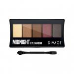 DIVAGE Палетка теней для век Palettes Eye Shadow Midnight