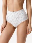 Трусы жен. с высокой талией Tess белый принт
