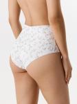 Трусы жен. с высокой талией Tess белый принт