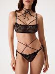 Бюстгальтер Bralette жен. Larina черный