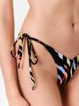 Трусы купальные стринги-бразилиано жен. Malvina черный принт