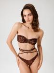 Бюстгальтер купальный жен.Bralette Rossana черный принт