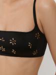 Бюстгальтер Bralette жен. Miuccia черный