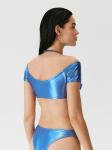 Бюстгальтер купальный жен.Bralette Shadow васильковый