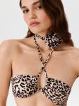 Бюстгальтер купальный жен.Bralette Shaina леопардовый принт