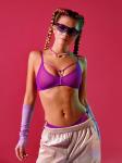 Бюстгальтер Bralette жен. Keila фиолетовый