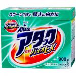 KAO Стиральный порошок Attack Bio EX аромат цветов и трав коробка 900 грамм