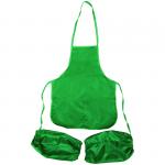 Накидка с нарукавниками ArtSpace, 53,5*44,5см, 3 кармана, зеленый, ФСН_17714