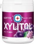 LOTTE Жевательная резинка XYLITOL Виноград 133 гр. банка