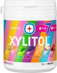 LOTTE Жевательная резинка XYLITOL Ассорти 7 видов 133 гр. банка
