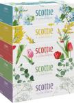 Crecia Салфетки бумажные Scottie Flower Box двухслойные особо нежные, 250 шт. x 5 упаковки