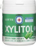 LOTTE Жевательная резинка XYLITOL Лайм и мята 133 гр. банка