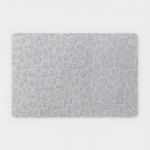 Салфетки сервировочные на стол Доляна «Фейерверк», 4 шт., 30?45 см, серебряные