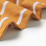 *Наволочка Этель "Mustard stripes" 50*70см, 100% хлопок, поплин 125г/м2