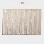 Салфетки сервировочные на стол Доляна «Триумф», 45?30 см, 4 шт., золотые