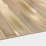 Салфетки сервировочные на стол Доляна «Триумф», 45?30 см, 4 шт., золотые