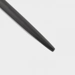 Набор ножей столовых Magistro «Фолк», длина 22.5 см, 6 шт., нержавеющая сталь, чёрный