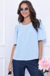 Блузка олона (лайт блу) р