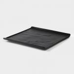 Блюдо для подачи Magistro Pietra lunare, 27.5?27.5 см, фарфор, чёрное