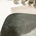 Блюдо керамическое «Стоун», 29.7?17.5 см, серое, Dolce Ceramo