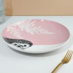 Тарелка керамическая «Ёжик», 25.5 см, Dolce Ceramo