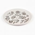 Блюдо керамическое «Цветочная поляна», 27.3 см, Dolce Ceramo