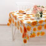 Клеёнка на стол Доляна, ширина 137 см, толщина 0.07 мм, рулон 30 м