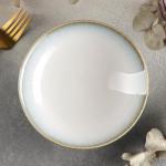 Салатник Magistro «Пэвэти», 0.38 л, d=16.5 см, фарфор, белый, голубой