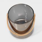 Ведро для льда Magistro «Кайлас», 1.5 л, 13?13 см, стекло, серое