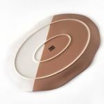 Блюдо керамическое «Монблан», 23?34 см, Dolce Ceramo