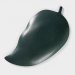 Блюдо для фруктов Доляна «Золотой лист», 31?17?3 см, зелёное