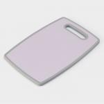 Доска разделочная Доляна «Гранит», прямоугольная, 30?20 см, пластик, серая