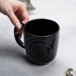 Кружка керамическая «Орнамент», 450 мл, Dolce Ceramo