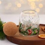 Банка для хранения новогодняя «Зимние истории», стекло, 500 мл