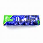 LOTTE Жевательная резинка Blueberry со вкусом черники, 9 пластинок