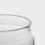 Банка для сыпучих продуктов Magistro «Плезир», 600 мл, 10.5?11 см, с вакуумной крышкой, стекло, прозрачная