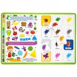 Книга - лото «Цвета и формы», 48 карточек, 4+