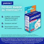 лейкопластырь унипласт фиксир 2,5х500см/неткан