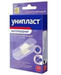 лейкопластырь унипласт бактерицидный прозрачный 1,9х7,2см n20