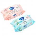 Туалетная бумага влажная AURA Ultra Comfort без крышки, 120шт