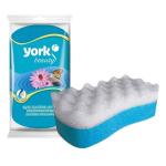 Губка для тела массажная YORK Бабочка 16,4*9,3*5 см