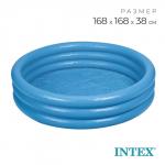 Бассейн надувной INTEX «Кристалл», 168?38 см, от 2 лет, 58446NP INTEX