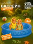 Бассейн надувной INTEX «Геометрия», 188?46 см, от 3 лет, 58431NP