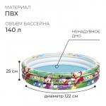 Бассейн надувной Bestway «Микки Маус», 122?25 см, от 2 лет, 91007
