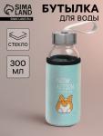 Бутылка для воды Action, 300 мл, h=17 см, в чехле, рисунок МИКС