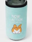 Бутылка для воды Action, 300 мл, h=17 см, в чехле, рисунок МИКС