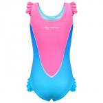 Купальник для девочек + шапочка ONLYTOP, р. 26, рост 98 см, обхват 46-52 см