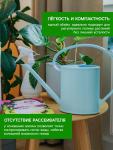 Лейка с длинным носиком, 1.2 л, без рассеивателя, голубая, Greengo