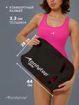Доска для плавания ONLYTOP, 44х28х3,3 см, цвет чёрный